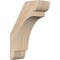 Ekena Millwork 3 1/2"W x 8"D x 12"H Olympic Smooth Knee Brace, Douglas Fir BRC04X08X12OLY00SDF - alternate 1